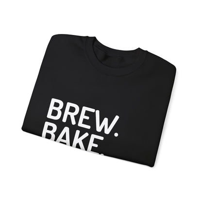 Brew. Bake. Repeat. Sweatshirt