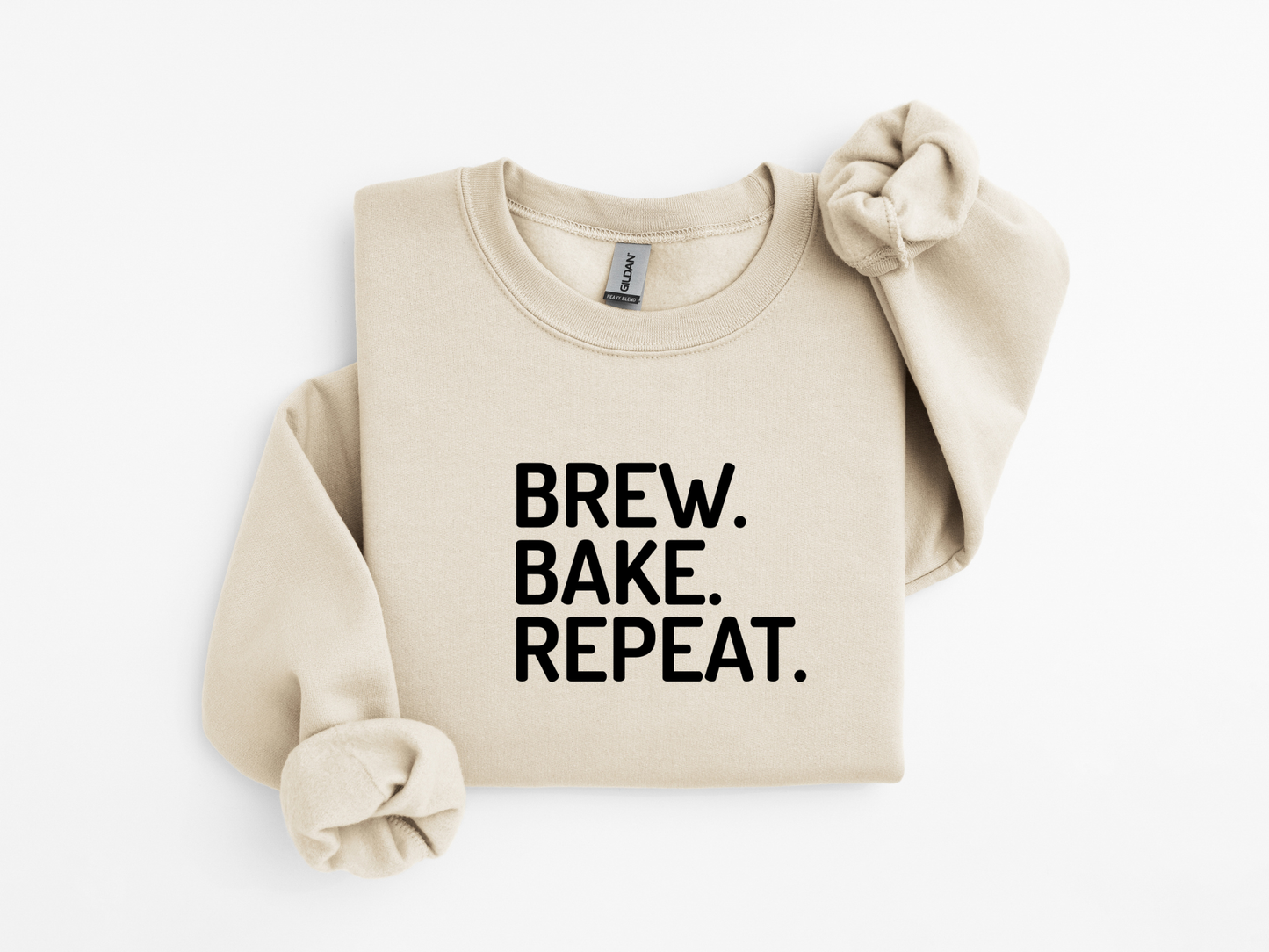 Brew. Bake. Repeat Sweatshirt