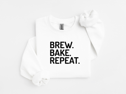 Brew. Bake. Repeat Sweatshirt